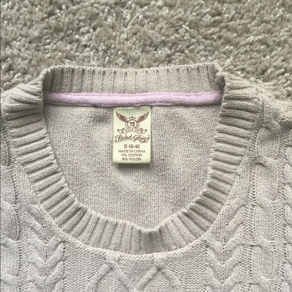 Faded Glory Tan Sweater - Picture 4 of 8